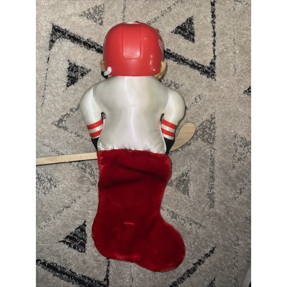 DETROIT‎ RED WINGS------ CHRISTMAS STOCKING Vintage Rare